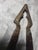Vintage Brass Wood Carved Nut Cracker For Sale In San Francisco - Image 6 of 11