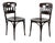Art Nouveau Bentwood Chairs attributed to Kohn, Vienna, 1910s, Set of 2 For Sale
