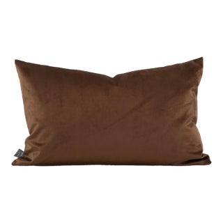 Pillow 14 x 22 Bella Chocolate - Down Alternative Insert For Sale