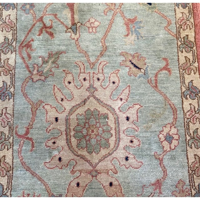 Vintage Turkish Ousghak Runner,, Rug For Sale - Image 4 of 6