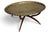 Islamic Ottoman with Brass Table Tray, 1950s For Sale - Image 15 of 18