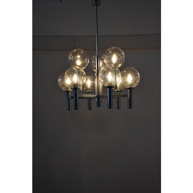 Original Sölken Sputnik Lamp This striking lamp was manufactured in the 1970s in Germany and has now been meticulously...