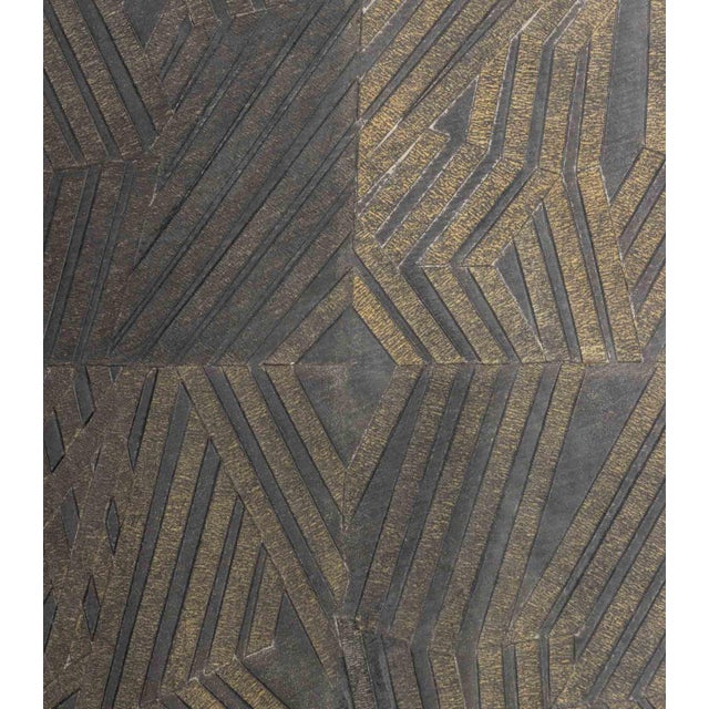 Late 20th Century Joseph L. Gardella Op Art Composition Mixed Media For Sale - Image 5 of 9