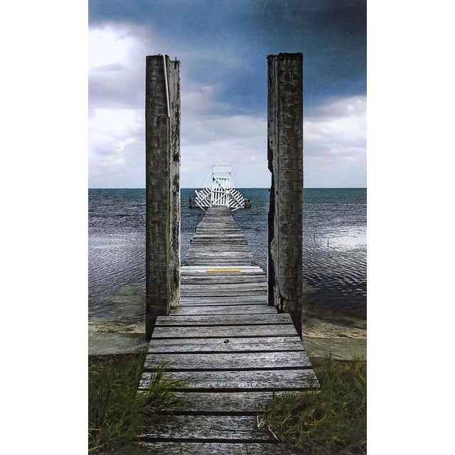 Abstract Gray Horizon & Pier Photograph For Sale - Image 3 of 3