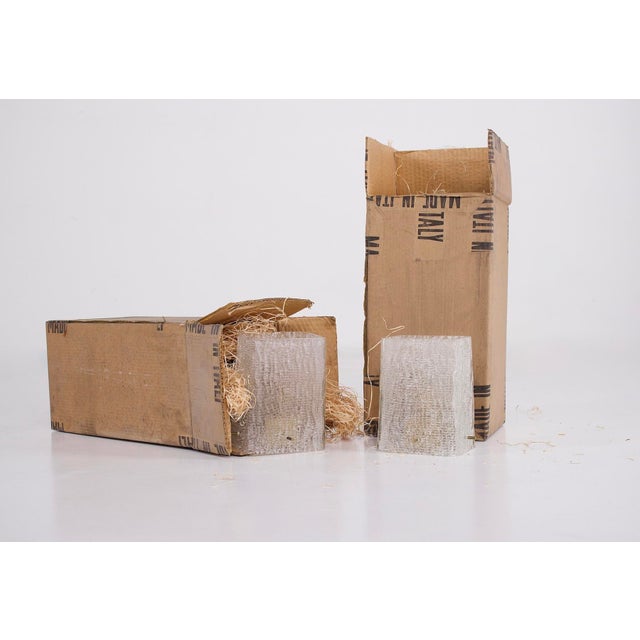 Gold Conical Murano Wall Sconces, 1970s, Set of 2 For Sale - Image 8 of 10