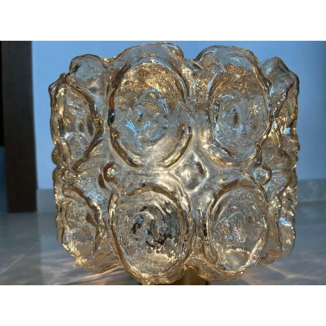 Very nice style of lighting. Marked. Rare type. Representative. Wear consistent with age and use. This piece is attributed...