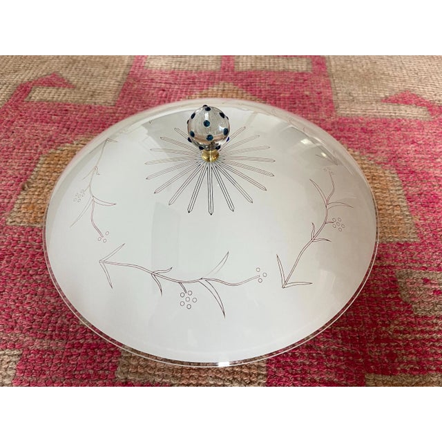 Modern Sunburst & Branches Flush Light For Sale - Image 6 of 18