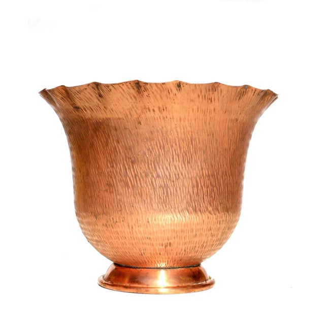 Italian Art Deco Copper Vase by Gio Ponti for Nino Ferrari, 1930s, in Flawless conditions. Designed 1920 to 1949 This...