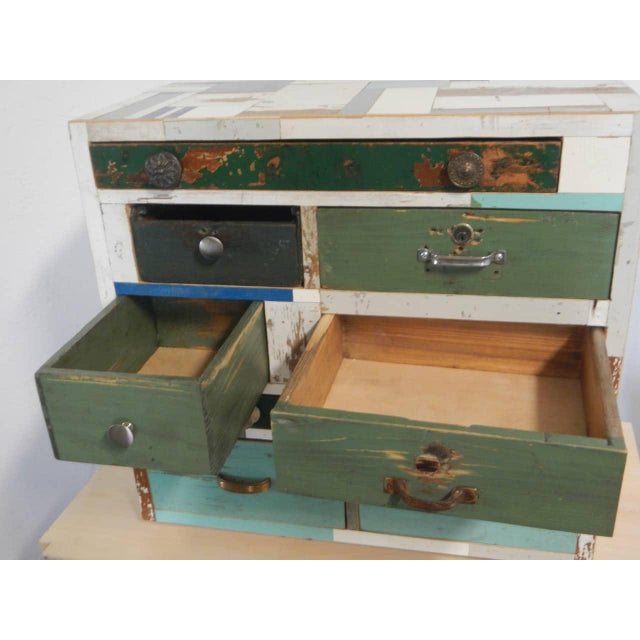 Silver Table Chest of 8 Drawers, 1980 For Sale - Image 8 of 13