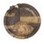 Earthenware Plate in Embossed Terracotta For Sale - Image 6 of 6