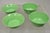 Vintage Art Deco Green & Yellow Bonny Ware Safetyware Bowl Set - 8 Pc Set For Sale - Image 4 of 7