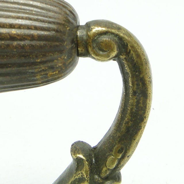 Antique Wall Lamp in Metal, 1890s For Sale - Image 6 of 7