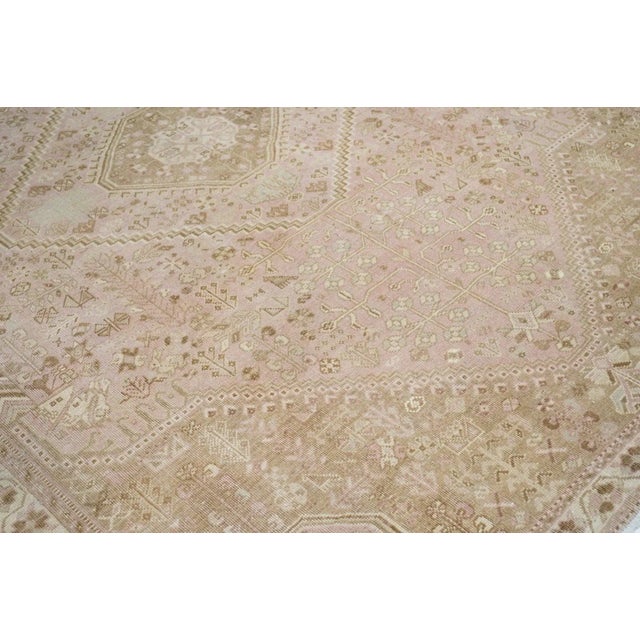 Textile Fine Persian Qashqai Rug 6'10'' X 9'6'' For Sale - Image 7 of 10