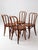 Set of Four Antique Great Northern Bentwood Dining Chairs For Sale - Image 15 of 15