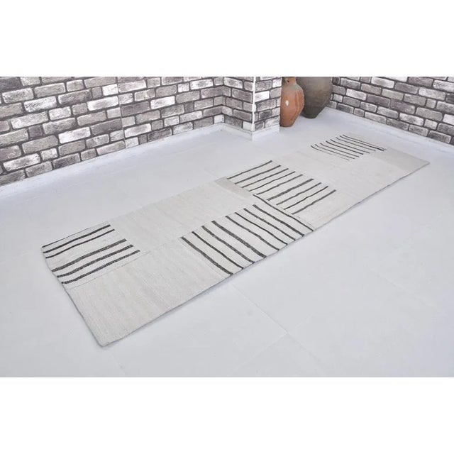 Textile Anatolian Striped Runner, 1960s For Sale - Image 7 of 10