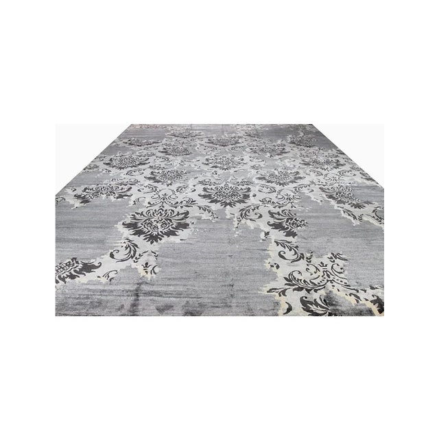 Handwoven Contemporary Area Rug 12x19 For Sale - Image 4 of 10