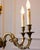 Mid 20th-Century French Bronze Chandelier with Classical Motifs For Sale - Image 9 of 11