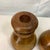 Mid-Century Modern C. 1960s Vintage Hand-Turned Wood Candlestick Holders - Pair For Sale - Image 3 of 5
