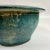 19th Century Teal Colored Large Ceramic Planter Bowl For Sale - Image 10 of 11
