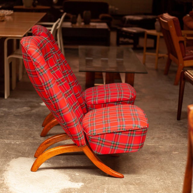Mid-Century Modern Congo Lounge Chairs by Theo Ruth for Artifort, 1950s, Set of 2 For Sale - Image 3 of 10