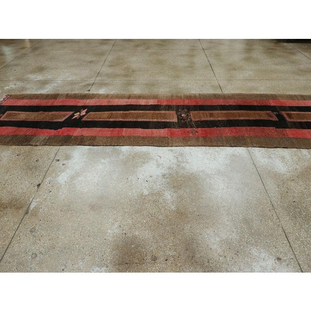 Galerie Shabab Collection Mid-20th Century Turkish Anatolian Runner For Sale In New York - Image 6 of 10