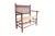 Antique Dutch Arts and Crafts Wooden Bench with Woven Rush Seat, 1900 For Sale - Image 14 of 14