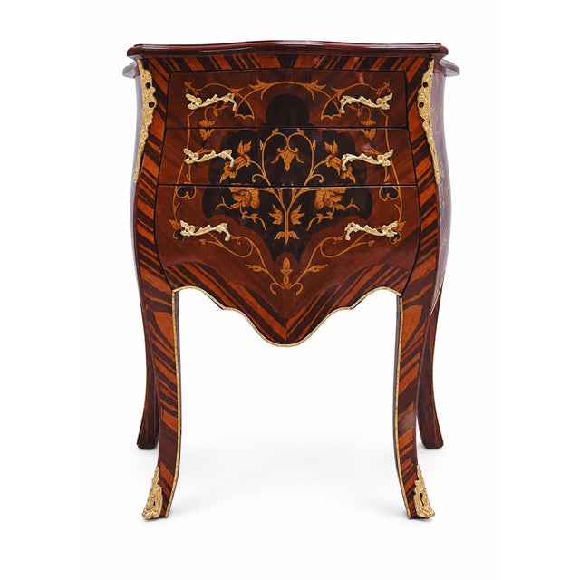 Louis XV Wooden Commode from Green Square For Sale - Image 4 of 12