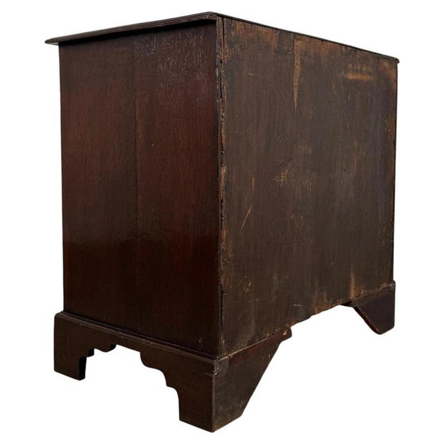 18th Century English Oak Chest of Drawers For Sale - Image 9 of 12