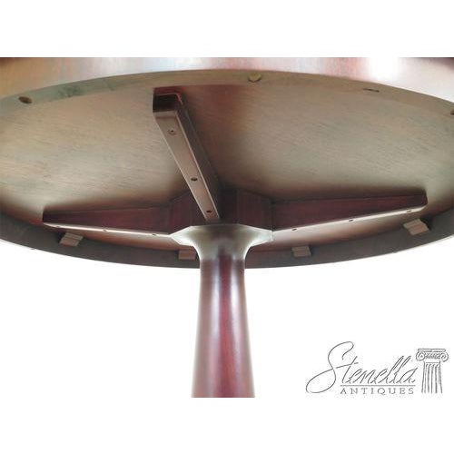 Brown Kindel Model #76-012 Round Empire Mahogany Library Table For Sale - Image 8 of 10