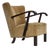 Danish Beech Armchair with Corduro Upholstery, 1950s, For Sale