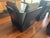 Gray Contemporary Donghia Black and Gray Armchairs, a Pair For Sale - Image 8 of 13