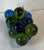 Mid century bunch of acrylic green and blue grapes