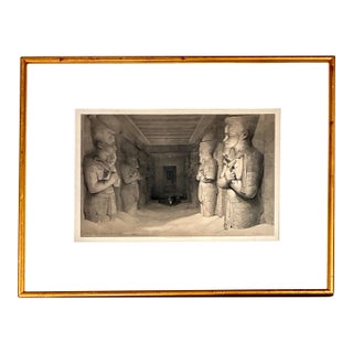 “Interior of the Temple of Abu Simbel, November 9th, 1836, Nubia” by David Roberts For Sale