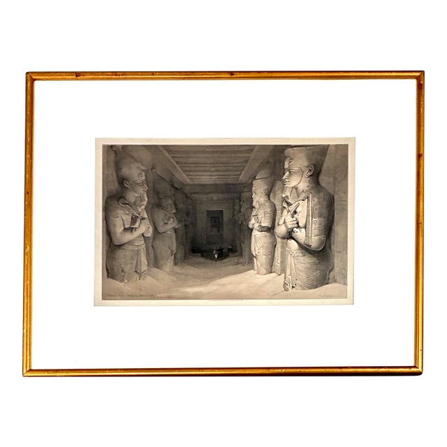 “Interior of the Temple of Abu Simbel, November 9th, 1836, Nubia” by David Roberts For Sale