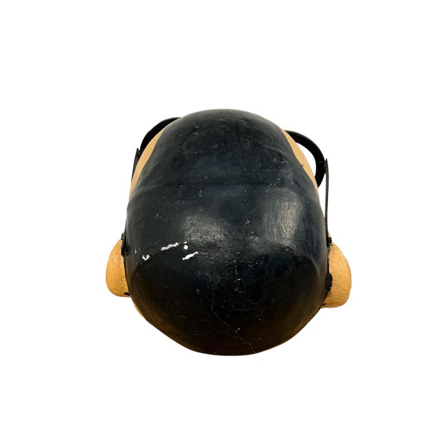 Large Vintage Carnival Clown Mask in Fiberglass, 1990s For Sale - Image 6 of 14