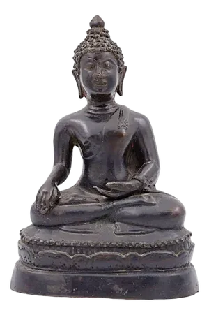 Buddha Calling the Earth to Witness Bronze