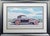 1980s Dallas John "Mercedes 540k" Signed Numbered Serigraph Art Antique Car Framed For Sale
