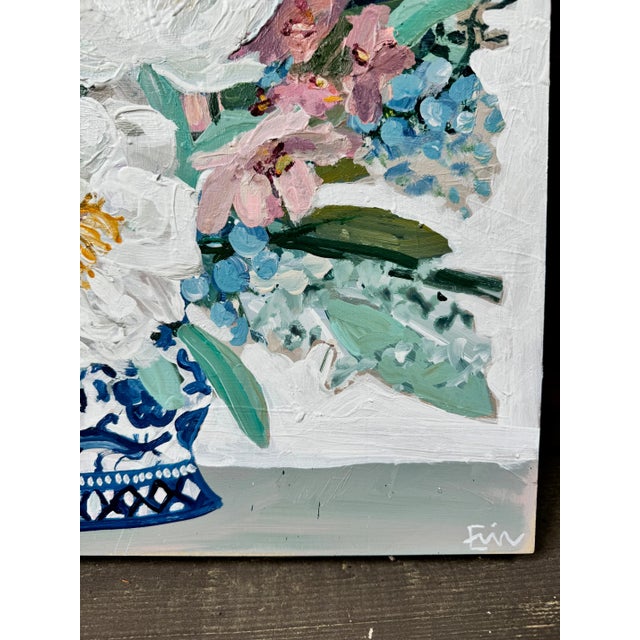 "Flowers for Janie" Original Painting For Sale In Atlanta - Image 6 of 7