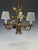 Mid-Century Modern Hans Kögl Hollywood Regency Gilt Rose & Wheat Five-Arm Chandelier, 1970s For Sale - Image 3 of 15