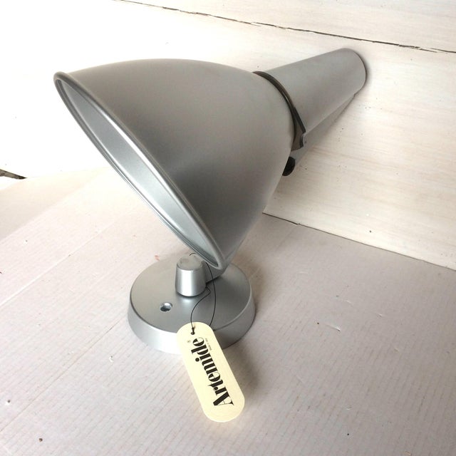 Spy Spotlight in Aluminum by Hannes Wettstein for Artemide, 1980s For Sale - Image 9 of 9
