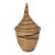 Early 20th Century Tutsi Basket with Lid Rwanda For Sale