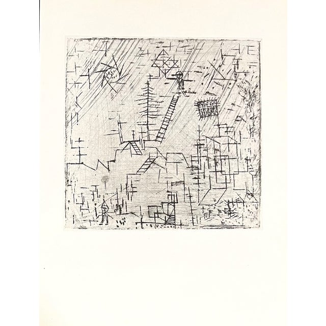 1947 Paul Klee Engraving 36 Juggler in April 1928 Reproduction For Sale