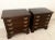 Late 20th Century Ethan Allen Georgian Court Cherry Exquisite Pair of Bedside Chests Excellent Condition For Sale - Image 10 of 10