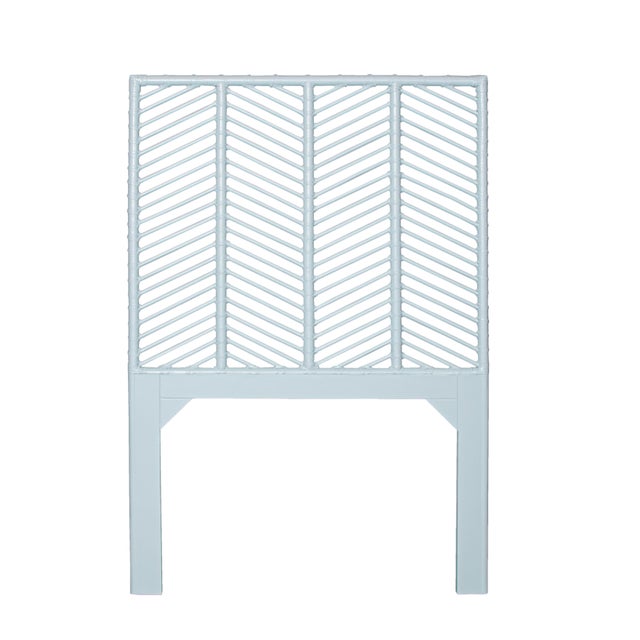 Liam Headboard Twin - Light Blue For Sale In West Palm - Image 6 of 6