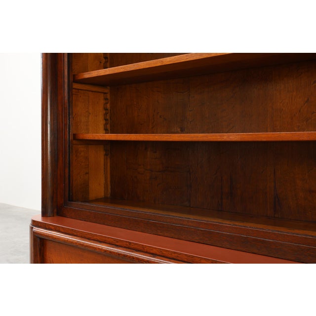 Large Art Deco Apothecary Cabinet attributed to De Coene, Belgium, 1920s For Sale - Image 12 of 16