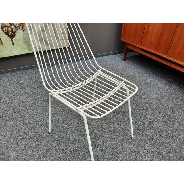Vintage Metal Garden Chair, 1950s For Sale - Image 13 of 14