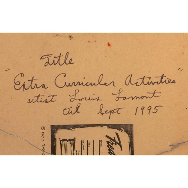 Louis Lamont "Extra Curricular Activities", 1995 For Sale - Image 9 of 9
