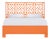 Chippendale Standard Bed California King - Orange For Sale