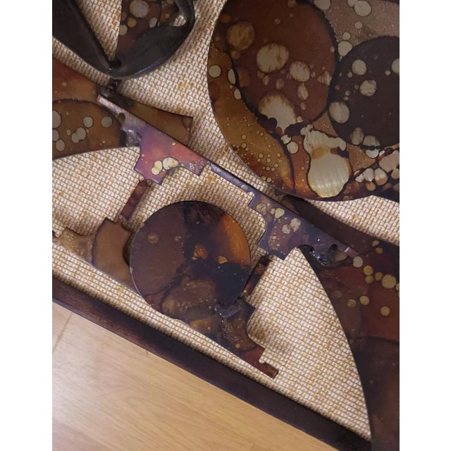 1970s Brutalist Wall Sculpture by Henrik Horst, Denmark, 1970s For Sale - Image 5 of 6