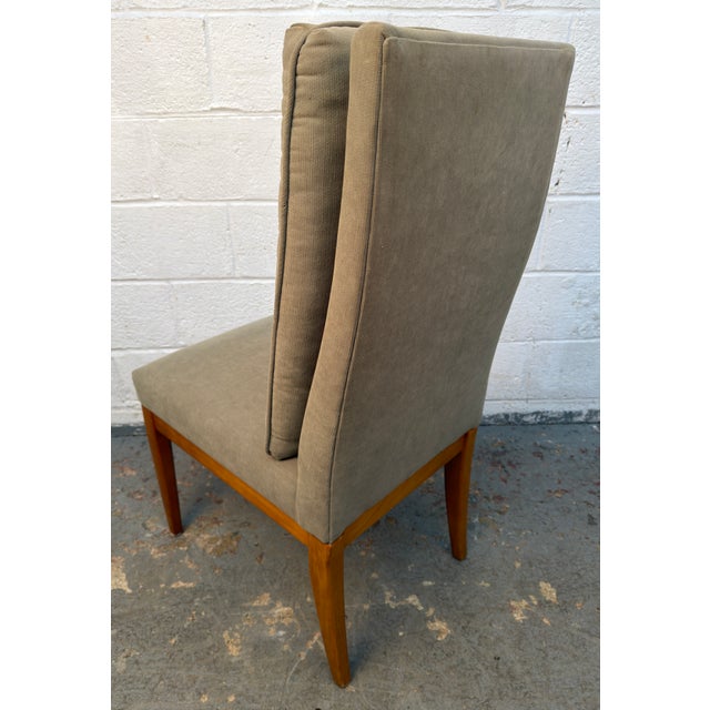 Mid 20th Century Set of Six Mid-Century Modern Upholstered Dining Chairs For Sale - Image 5 of 6